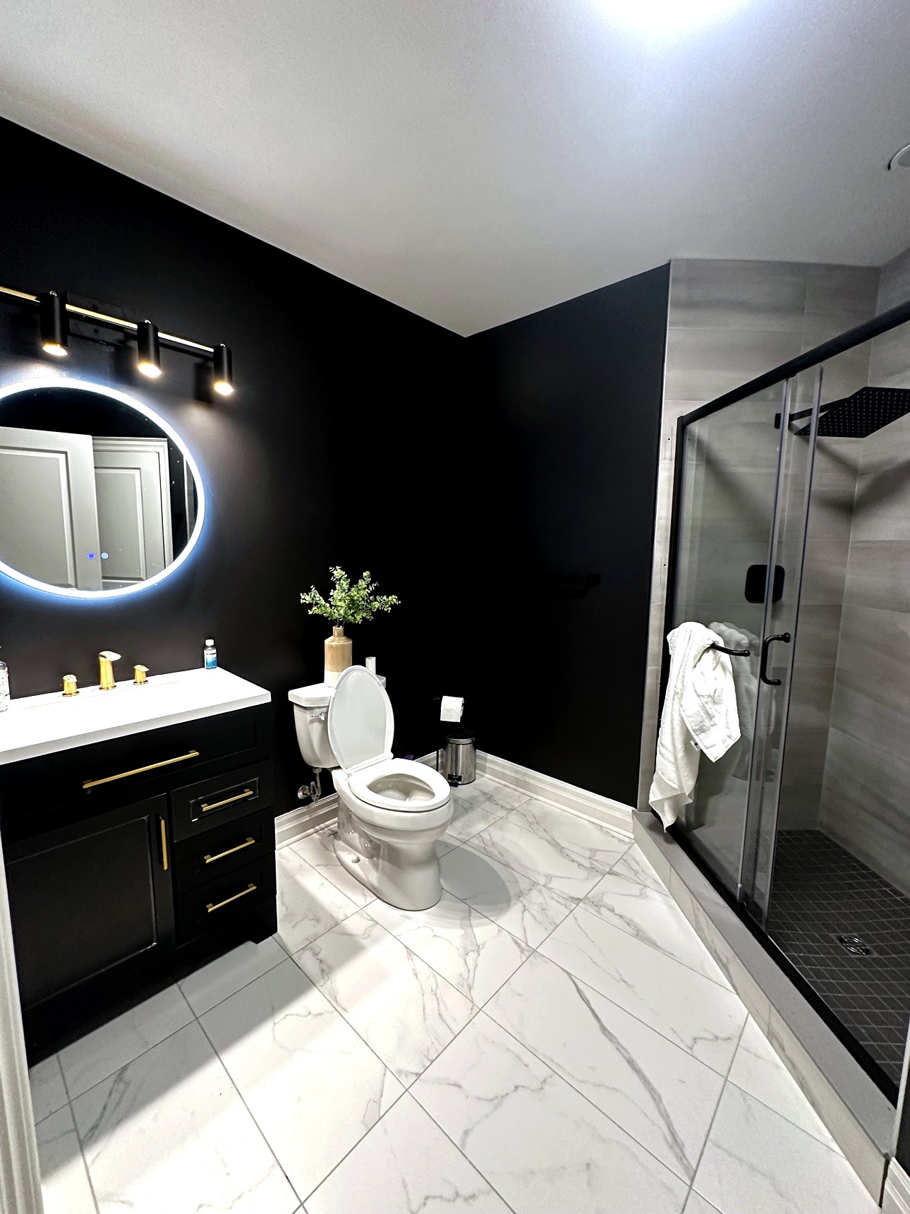 Bathroom after renovation