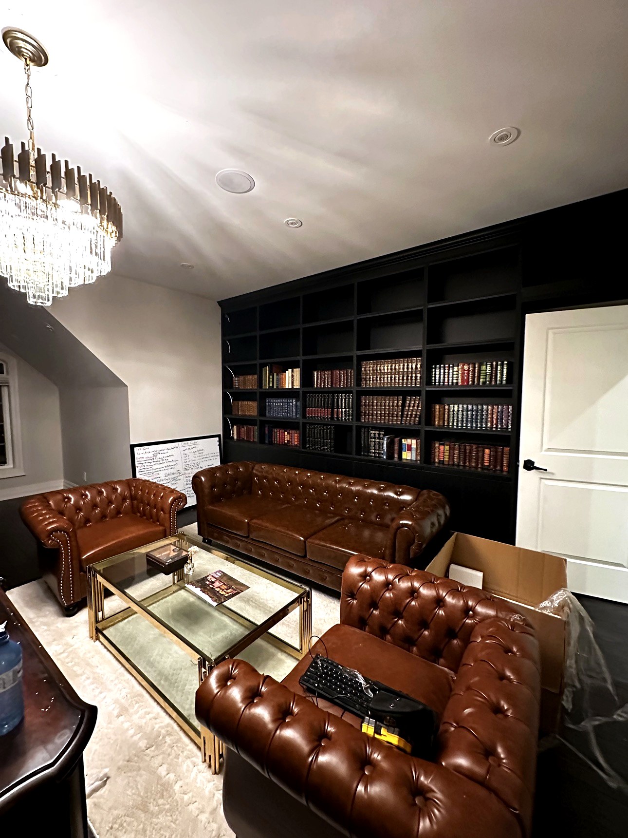 Sitting area after renovation